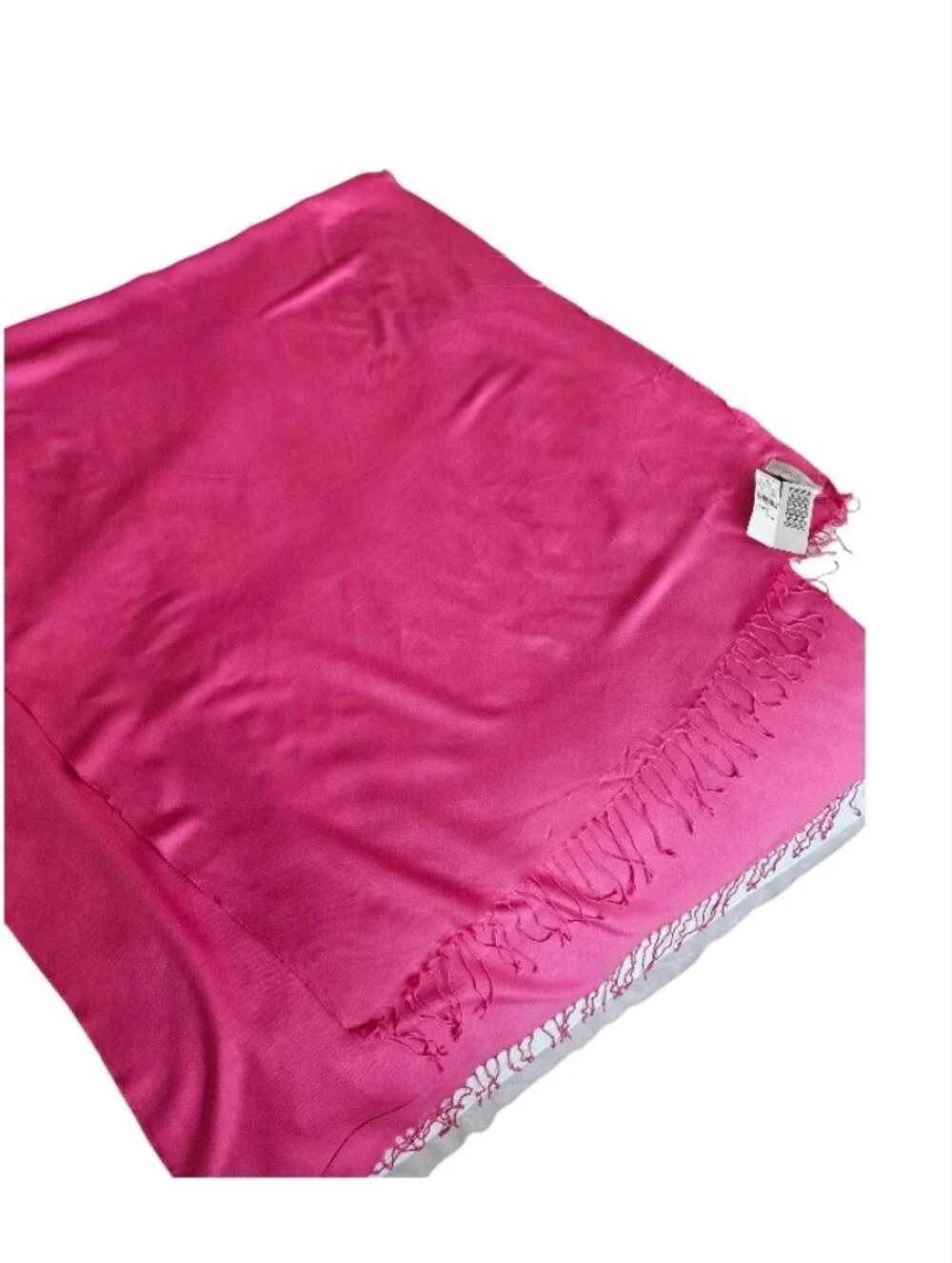 NWT Casual Corner Hot Pink Wrap Scarf